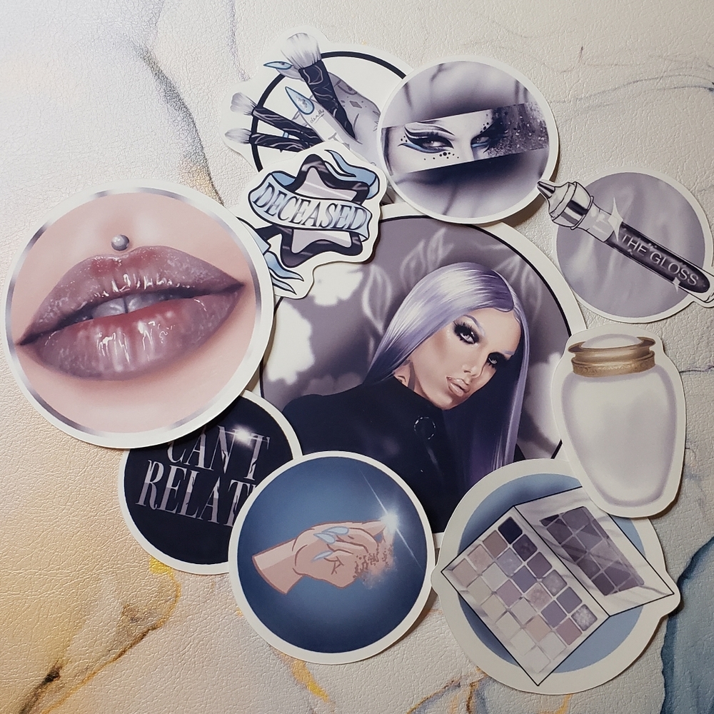 Cremated sticker pack. Jstar